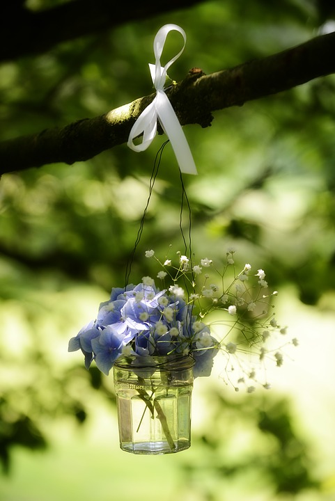 bruiloft decoratie